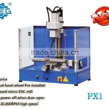 PX1-Mach CNC and Manual micro mill machine