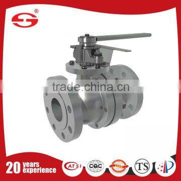 shutoff Insulation standard Ball Valve with electric actuator in the medium temperature