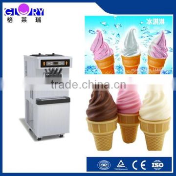 Unisnow soft ice cream machine/frozen yogurt machine with CE/low noise