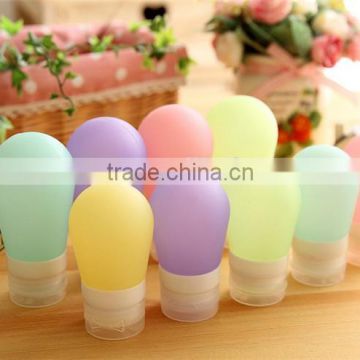 2015 New Design silicon travel cosmetic bottle set
