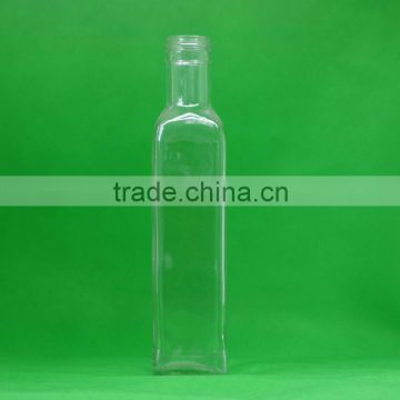GLB290 Argopackaging Clear Glass Bottle 290ML Oilve Oil Bottle Flint Glass Bottle