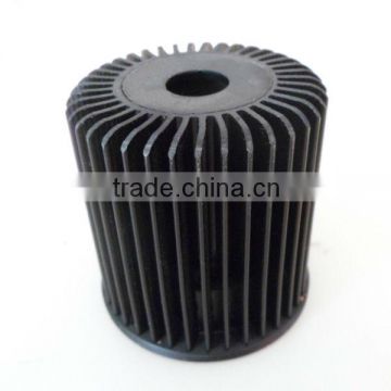 New design cylindrical cold forging aluminum heat sink