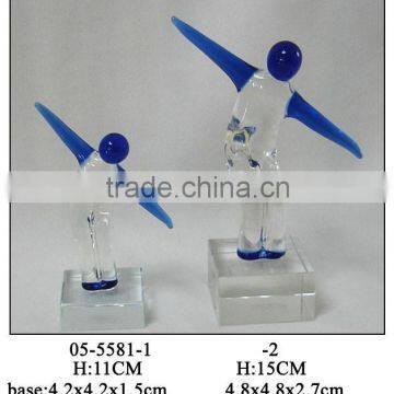 glass figures decoration