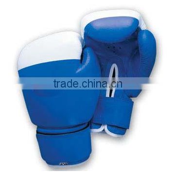 White Blue Color Boxing Gloves