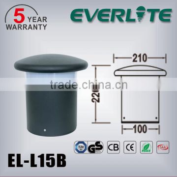 5 years warranty TUV GS approved Mean well driver 100lm/w IP65 9w led bollard light