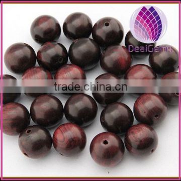 20mm big ball wood round beads for bracelet making