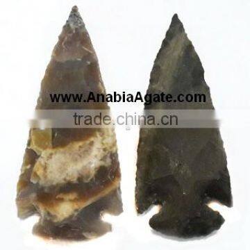 Fancy Jasper agate Arrowheads : 3 inch Wholesale Gemstone Arrowheads : Gemstone Arrowheads