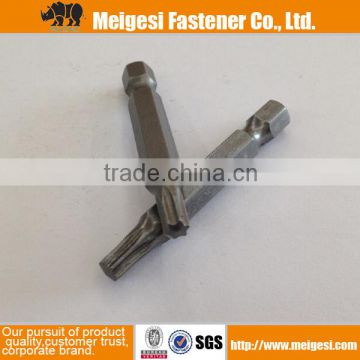 Supply high quality standard all sizes material S2 or CR-V6150 TORX DRIVE BIT TYPE B