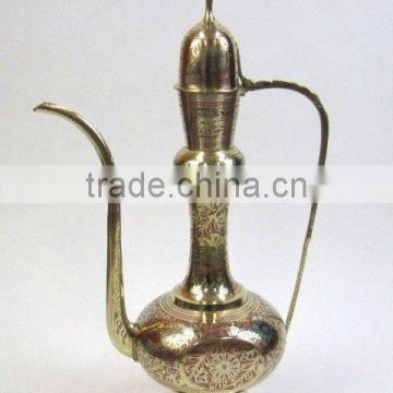 Aftaba, brass aftaba, arabian aftaba, wedding items