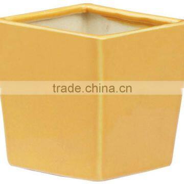 hot sale customzied color glazed cheap ceramic flower pots