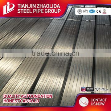 cold rolled think wall hot dipped galvanized square hollow section made in Tianjin China