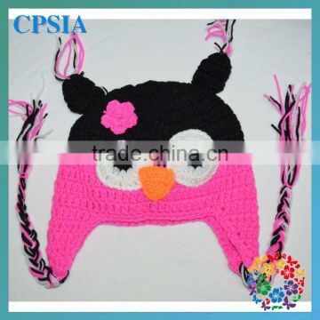 new arrivel!HOT cute animal crochet hats for baby new design crochet baby hat