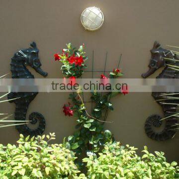 New products save 30% today bronze sea horse wall relief art