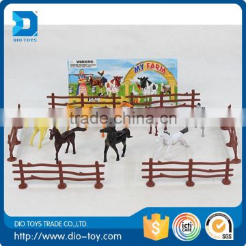 new design large plastic animal toy mini plastic toy animal made in China wooden animal toy