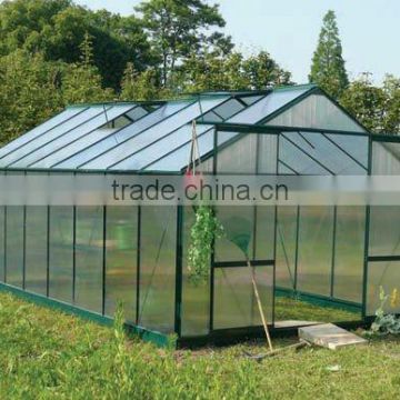 10x18ft walk-in aluminum greenhouse