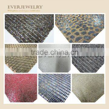 24*40cm Hot Fix Rhinestone Hot Melt Adhesive Mesh