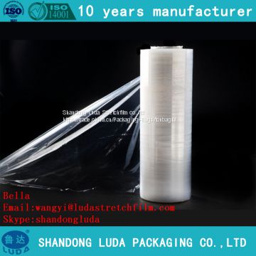 Advanced smooth LLDPE tray plastic stretch wrap film roll