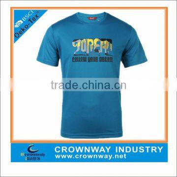 SMALL MOQ!!!Wholesale custom design men's sport running shirt