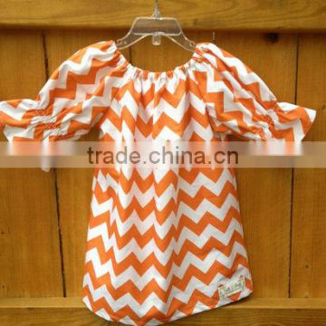 2013Newest Chevron Short Sleeves Girls' T-shirt for Baby Girl for Childre