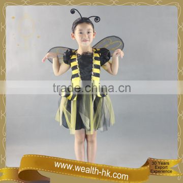 Pretty Bumble Bee Costume Dress for girls costume Halloween kids dresses