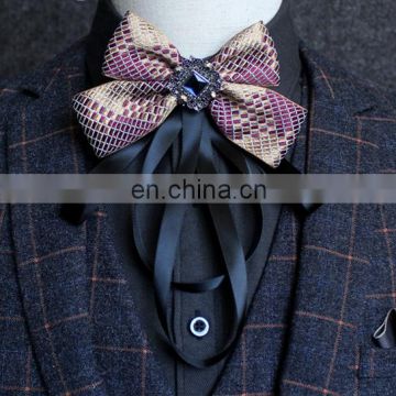 Aidocrystal Bowtie Men Formal Necktie Boy Men's Fashion business wedding bow tie Male Dress Shirt Krawatte Legame gift