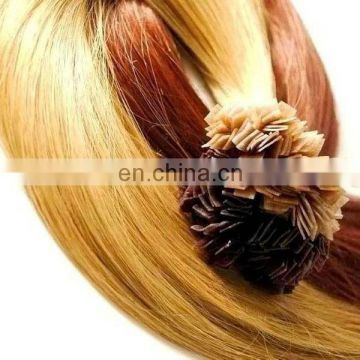 Fashionable Indian Nail Tip/Flat Tip Hair Extension wholesale hair supplier