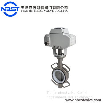 Food Grade Stainless Steel Ss304 Wafer Type Butterfly Valve 3inch 4inch