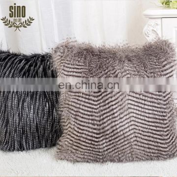 European Luxury Competitive Price Faux Fur cushion cover