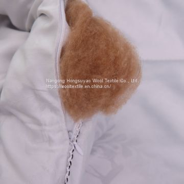 100% Camel Wool Cotton Quilt Printed Comforter Winter/Autumn/Spring