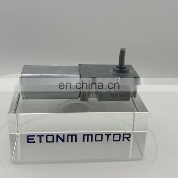 low noise small dc gear motor 12v 30rpm.