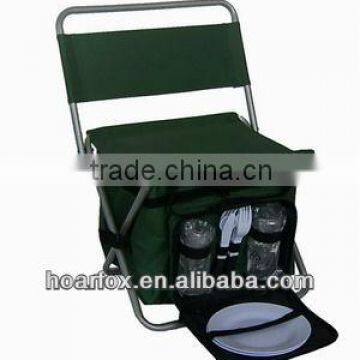 Folding Chair with Cooler (Picnic Set)