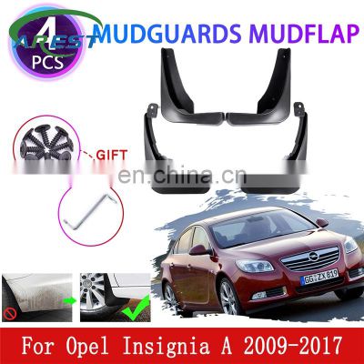 for Opel Vauxhall Insignia A MK1 2009~2017 Mudguards Mudflaps Fender Mud Flap Splash Guards Protect Accessories 2010 2011 2012