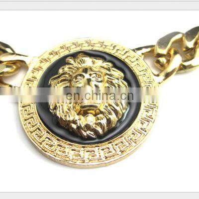 European and American fashion hip hop necklace/chain  with lion head