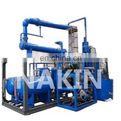 Manufacturing Plant Small oil Refinery Machine Motor Engine Oil to Diesel Base Oil Diesel Distillation Machine 93% Recovery