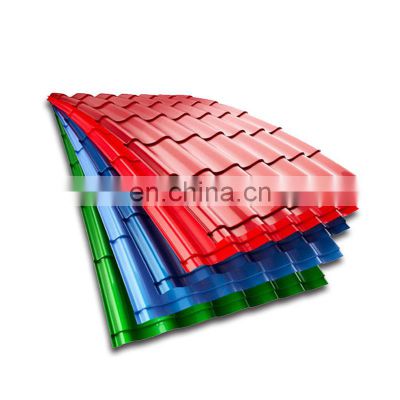 Best Price PPGI / PPGL Color Coated Corrugated Steel Roofing Sheet Perpainted Galvanized Steel Roofing Sheet
