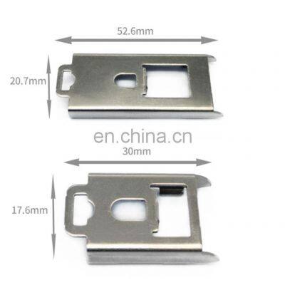 Stamping metal fabrication stainless steel guide rail hooks