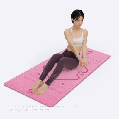 Tpe Biodegradable Factory Wholesale High Quality Dustgo Yoga Mat