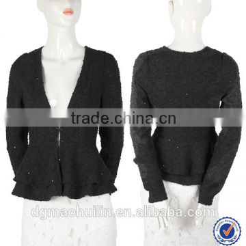 alibaba china supplier korean fashion woman jacket black elegant brand jacket