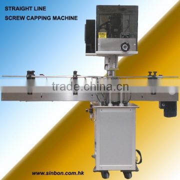Straight Line auto screw capping machine