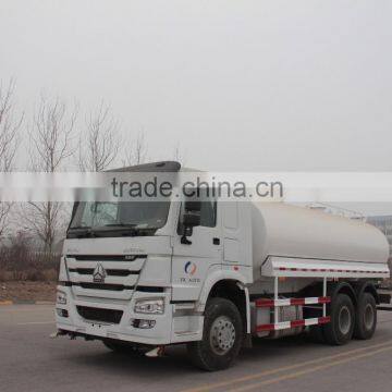 howo 6*4 18 cbm water sprinkler water tank truck made in china