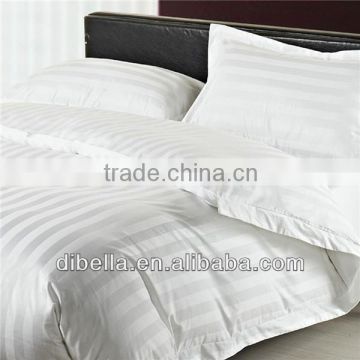 6/24 stripe style of polycotton bedding fabric of 110"