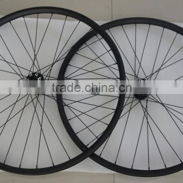 Clincher 29" carbon mtb wheel,700c matt/painting clincher carbon wheels,hot sale light weight 2015 clincher wheelset