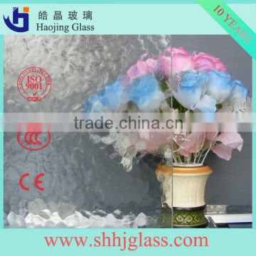 Shahe supply coloured glass figured glass factory supplier
