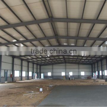 prefabricated large span industrial steel structure workshop