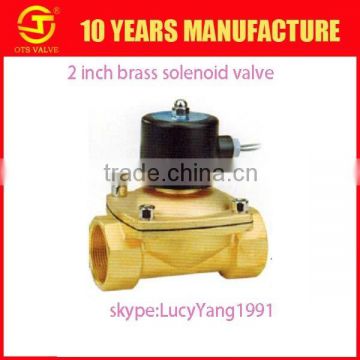 2 inch suit to air water oil gas 24v solenoid valve
