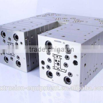 Popular two die extrusion tooling double strand