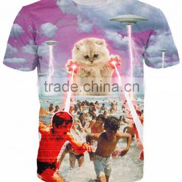 custom printed tee shirt softextile fashion man t shirt 3d ladies t-shirt picture print