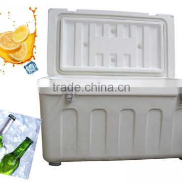 SCC-A80 Plastic ice box with handle,outdoor ice cooler box,plastic portable beverage ice box