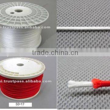 UHMWPE curtain pull braids / window blind cord pull / insect screen