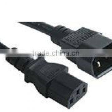 IEC C13 C14 connector iec power cable plug and socket